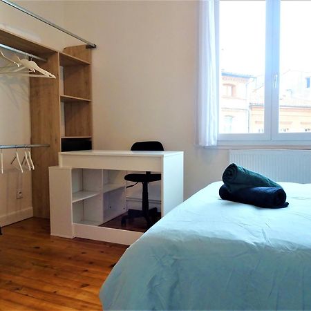 Chambre Privee Et Spacieuse Au Sein D'Un Logement Partage - Central, Quartier Villebourbon - 3 Chambres Doubles - 2 Balcons - Places De Stationnements Gratuites - 5 Min A Pied Gare Et Hypercentre Монтобан Экстерьер фото