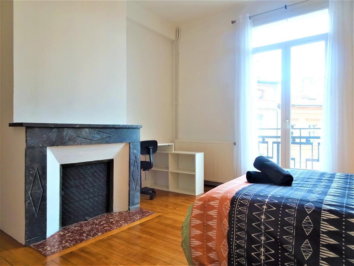 Chambre Privee Et Spacieuse Au Sein D'Un Logement Partage - Central, Quartier Villebourbon - 3 Chambres Doubles - 2 Balcons - Places De Stationnements Gratuites - 5 Min A Pied Gare Et Hypercentre Монтобан Экстерьер фото