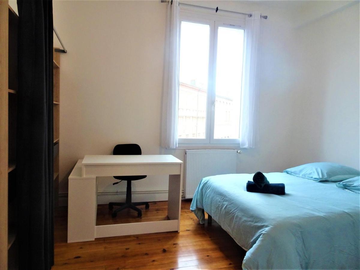 Chambre Privee Et Spacieuse Au Sein D'Un Logement Partage - Central, Quartier Villebourbon - 3 Chambres Doubles - 2 Balcons - Places De Stationnements Gratuites - 5 Min A Pied Gare Et Hypercentre Монтобан Экстерьер фото